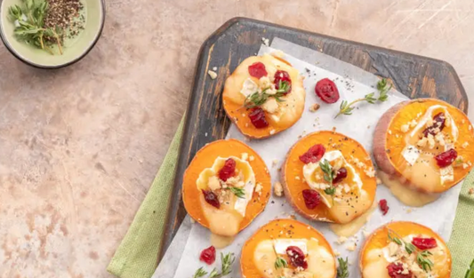 Maple Cranberry Holiday Sweet Potatoes