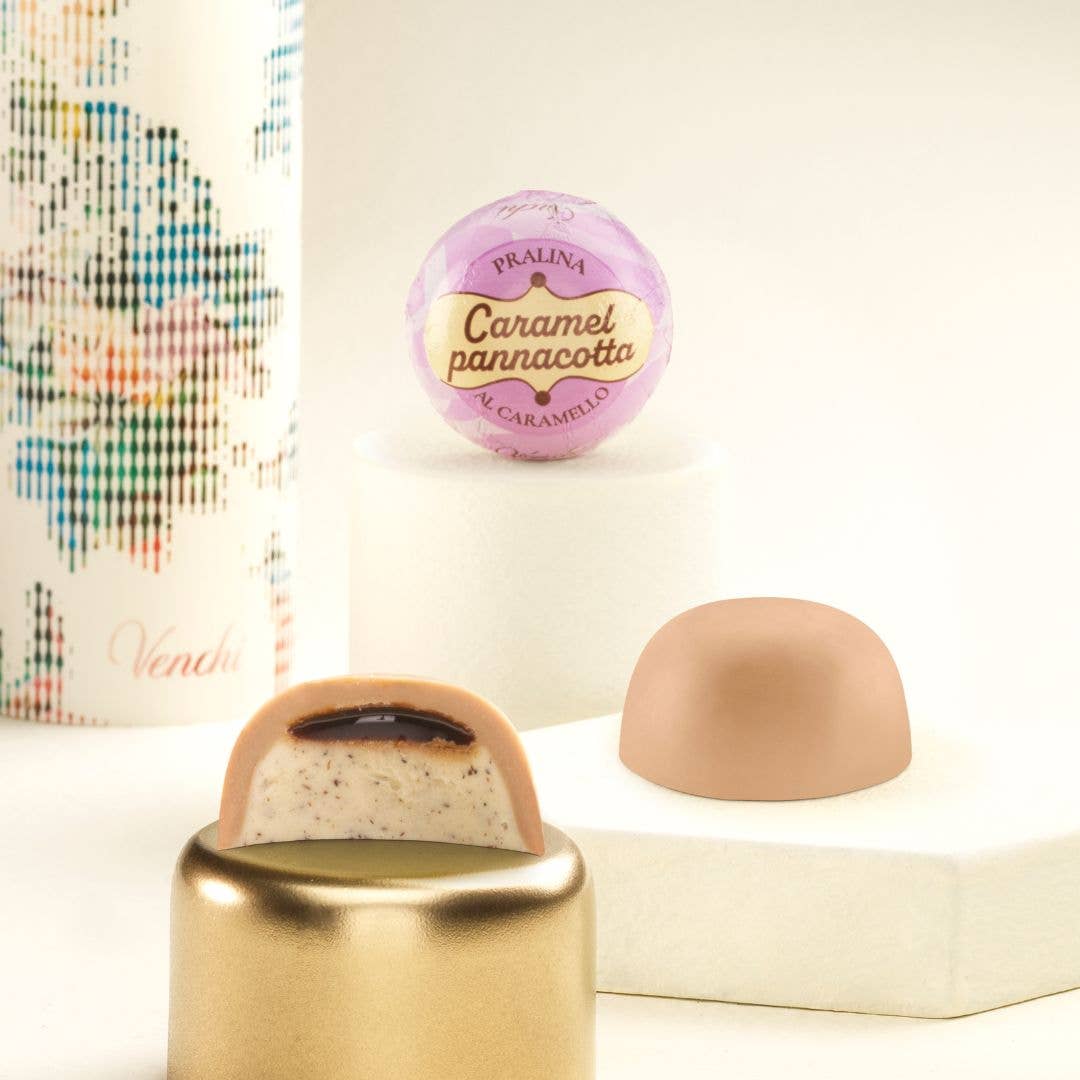 Caramel Pannacotta Filled Milk Chocolate - Italian Gourmet