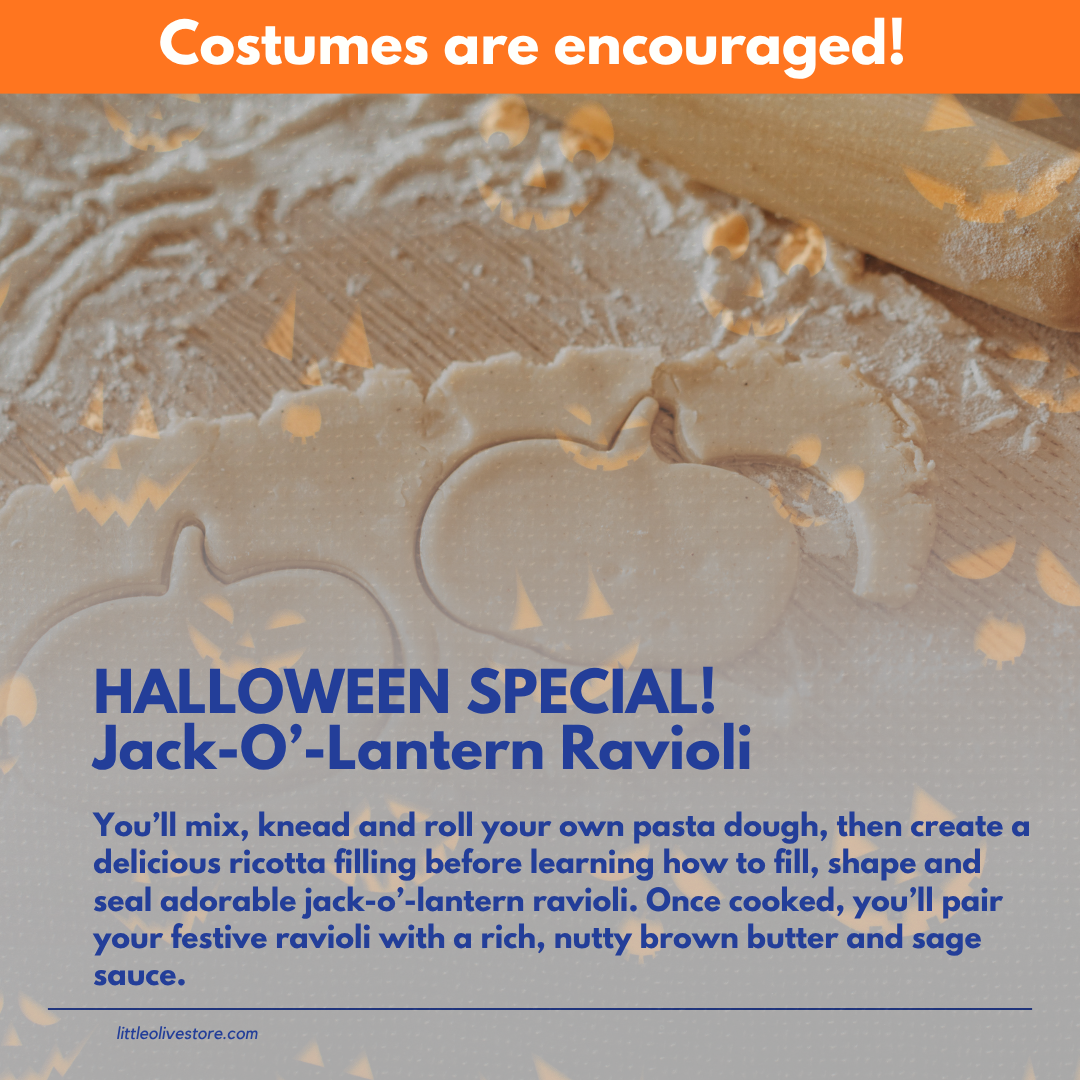 Halloween Special! Jack-O’-Lantern Ravioli