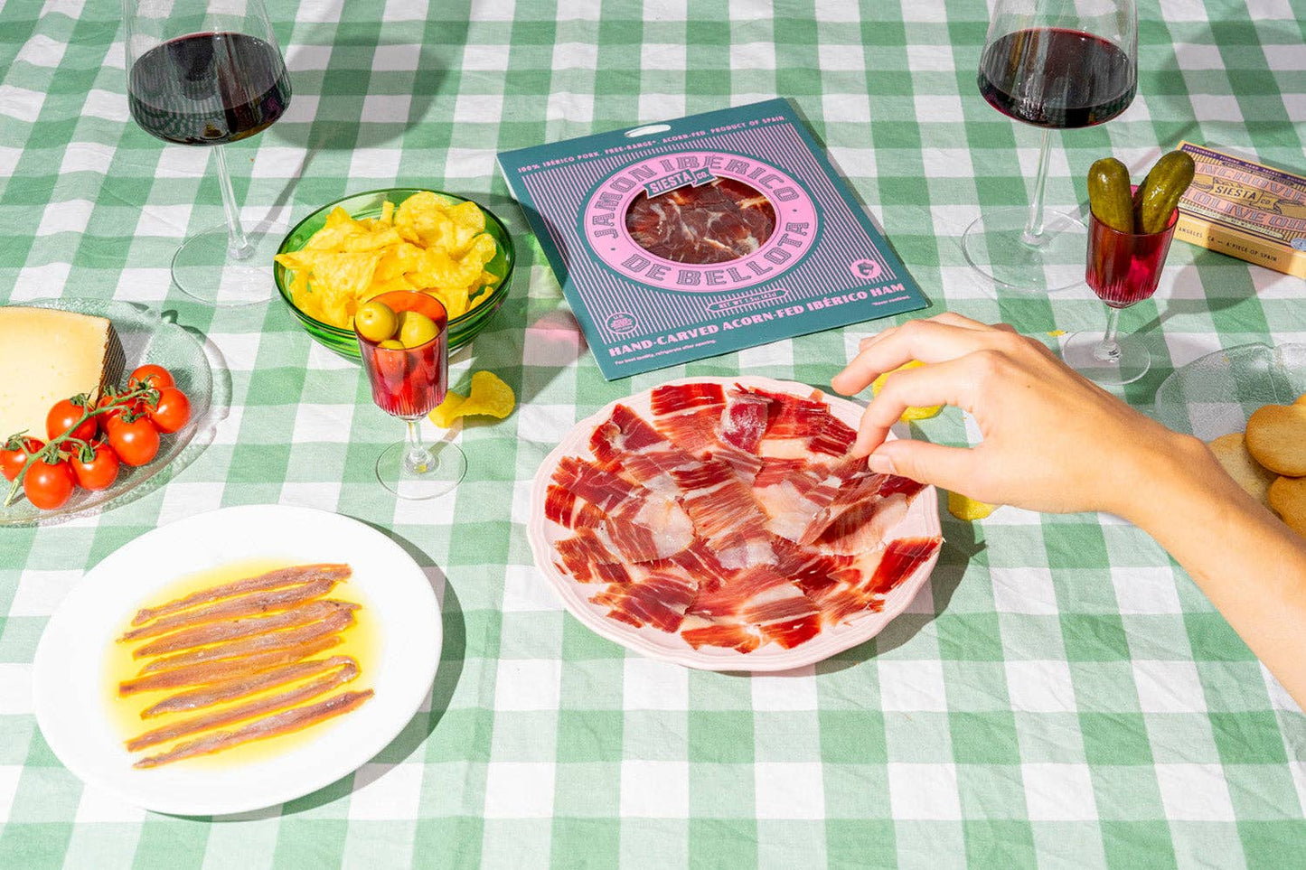 Hand-Carved Acorn-Fed Iberico Ham