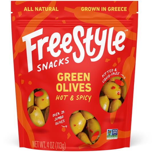 Green Olives - Hot & Spicy