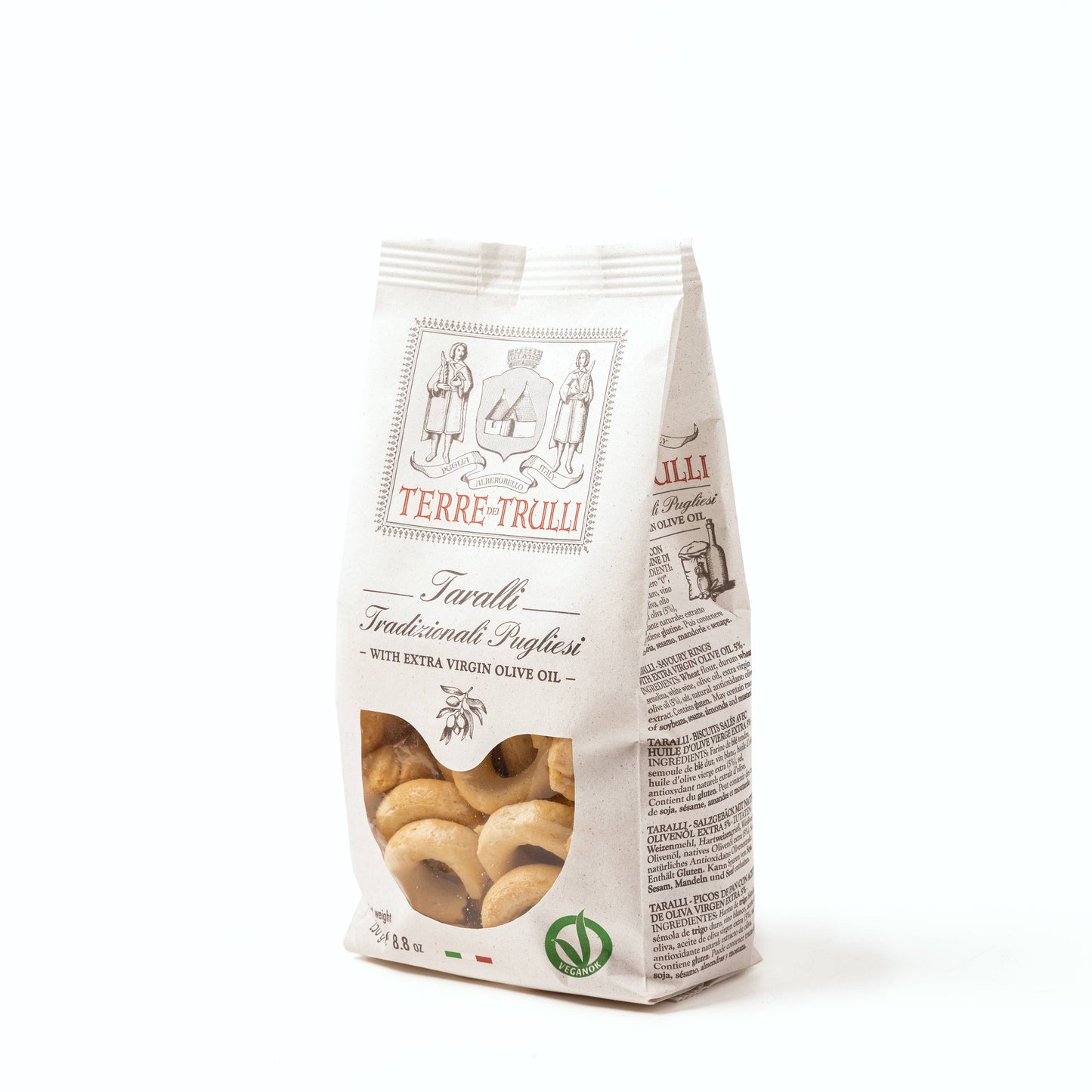 Traditional Pugliese Italian Taralli with EVO Oil 250g
