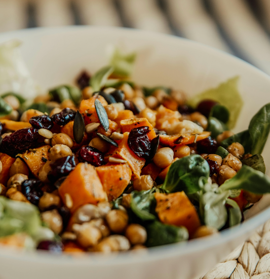 Roasted Beet and Sweet Potato Salad