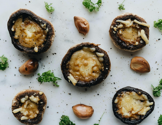 Stuffed Wild Mushrooms