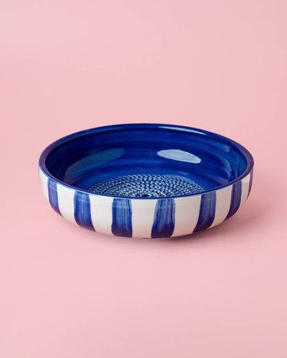Garlic Grater Plate - Large Ceramic - Costa Azul