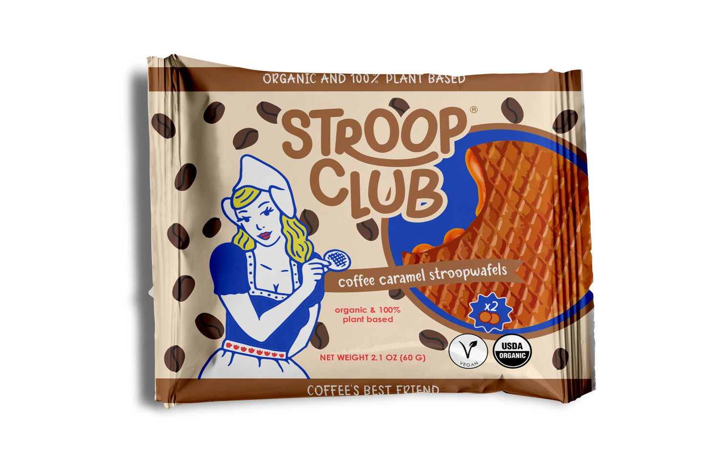 Organic and Plant-Based Stroopwafel 2-pack