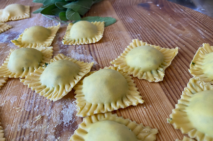 Italian 12-piece Ravioli Mold with Roller