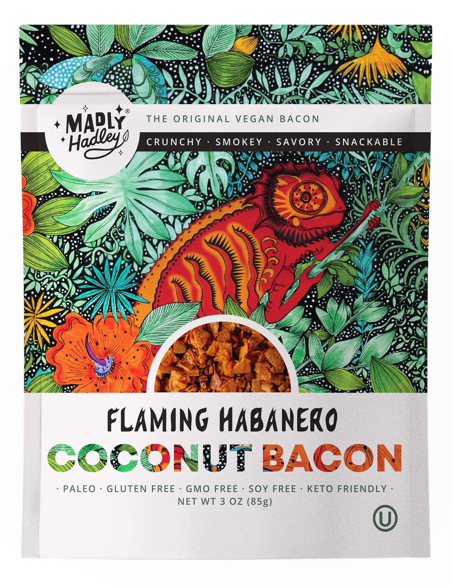 Flaming Habanero Coconut Bacon