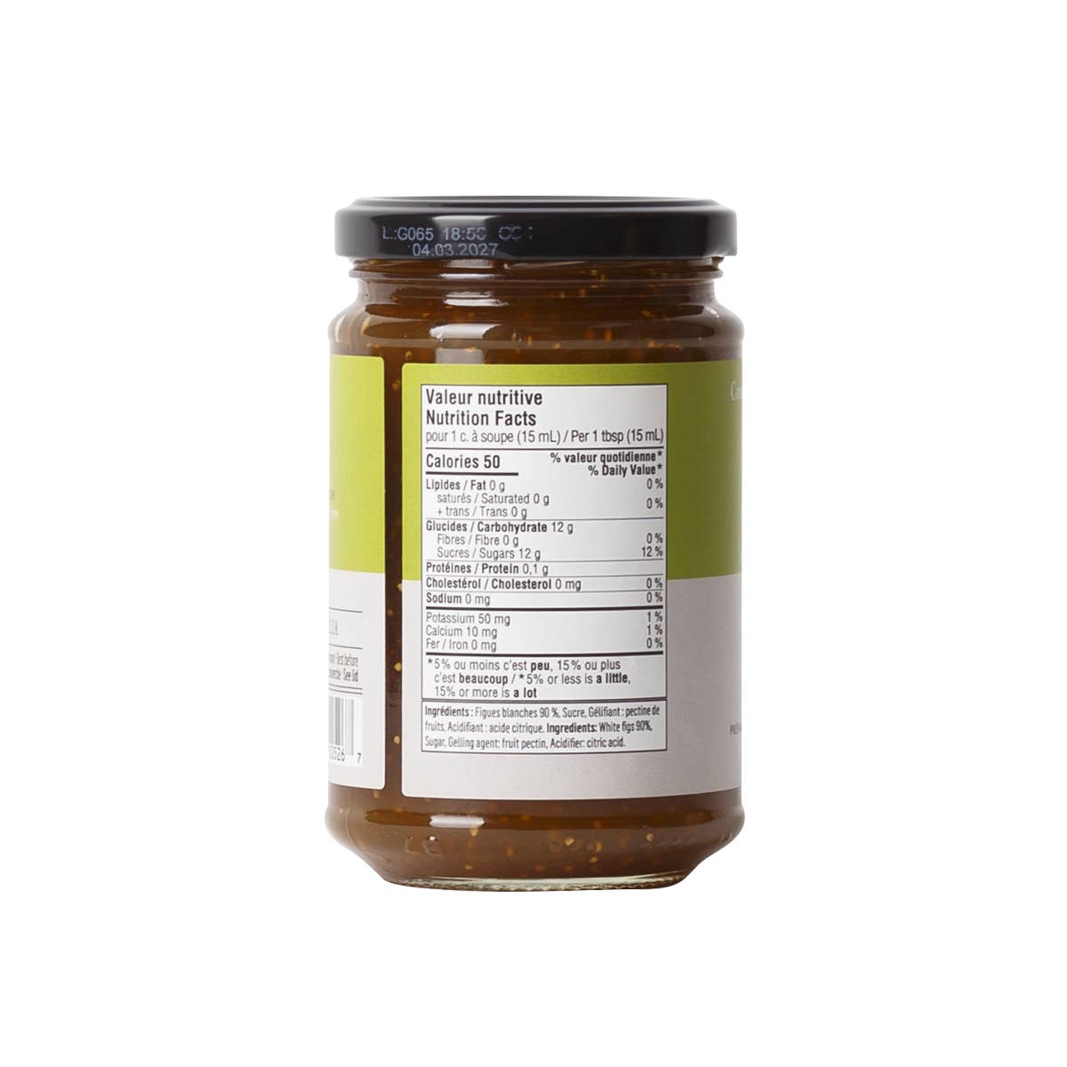 White Fig Extra Jam