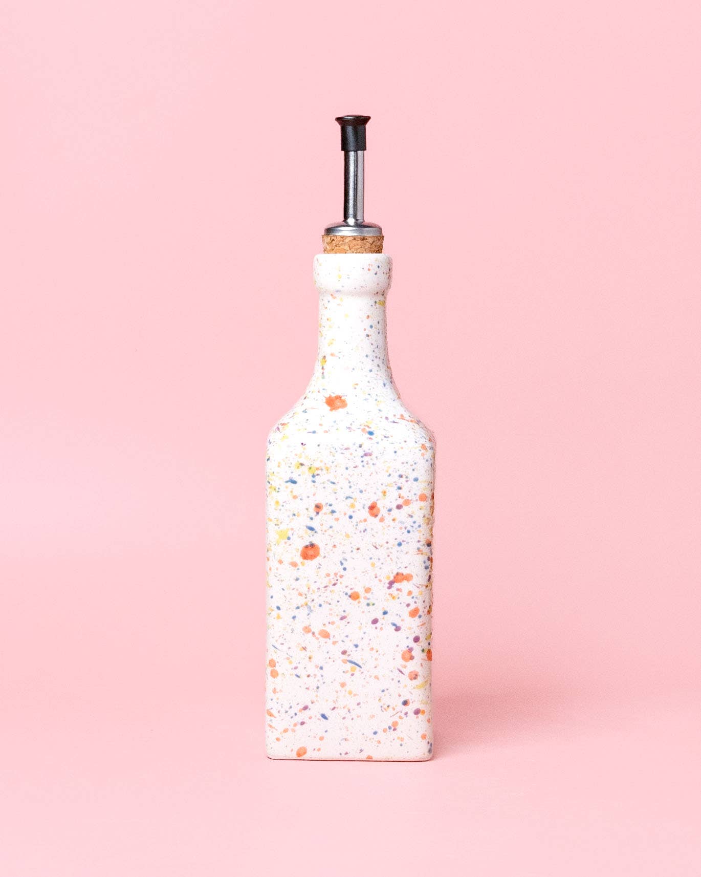 Handmade Ceramic Oil Dispenser/ 475ml / CARNAVAL