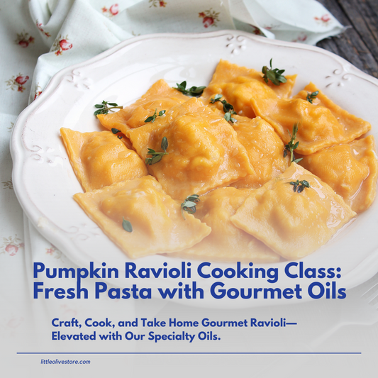 Pumpkin Ravioli Cooking Class and Brown Butter Sage