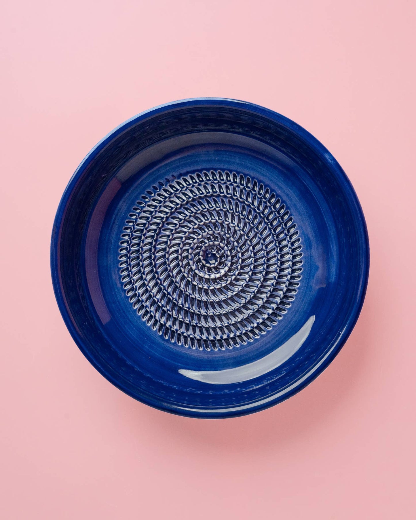 Garlic Grater Plate - Large Ceramic - Costa Azul