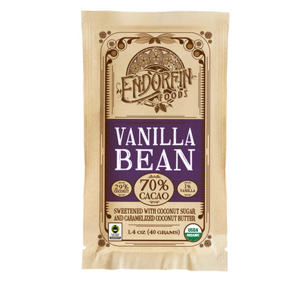 Vanilla Bean • Dark Chocolate Bar • 70% Cacao