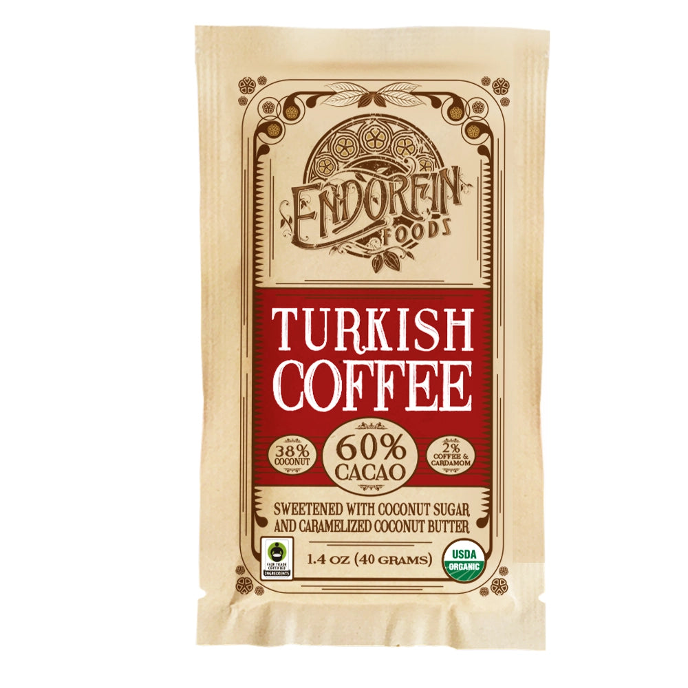 Turkish Coffee • Dark Chocolate Bar • 60% Cacao