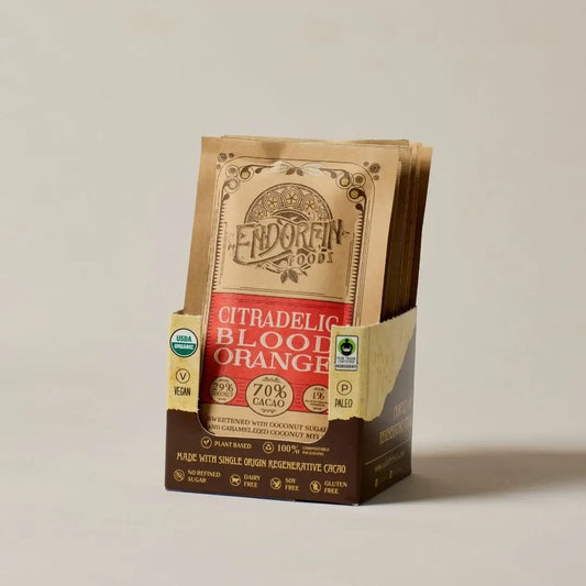 Citradelic Dark Chocolate Bar 70% Cacao