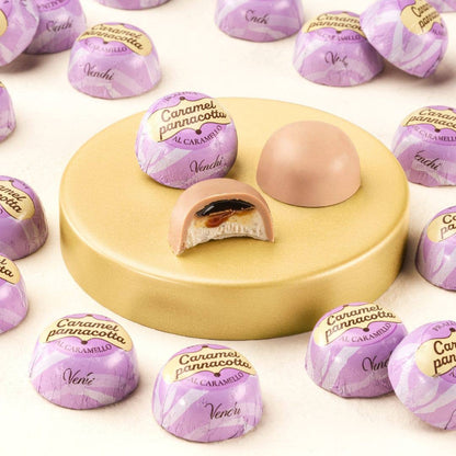 Caramel Pannacotta Filled Milk Chocolate - Italian Gourmet