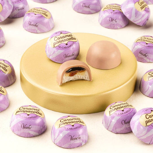 Caramel Pannacotta Filled Milk Chocolate - Italian Gourmet