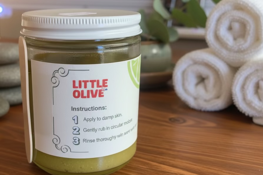 Persian Lime Salt Scrub