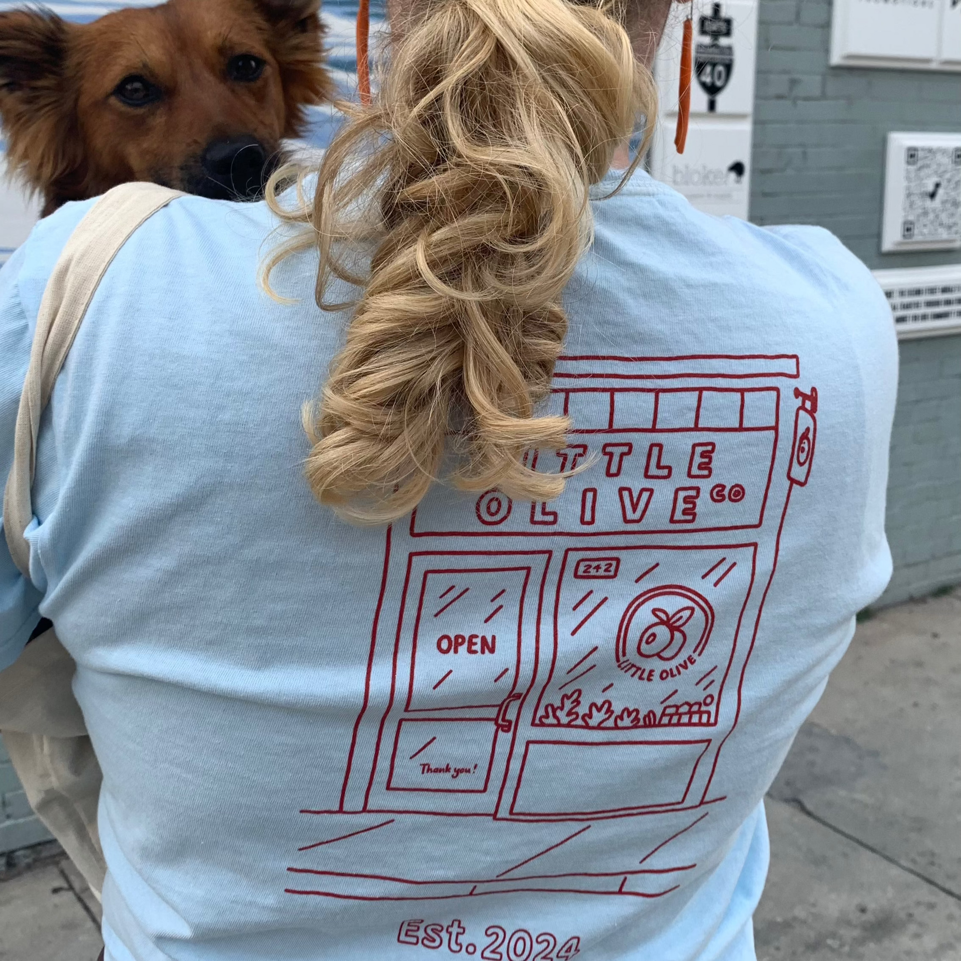 Store Doodle T-shirt – Little Olive Co.