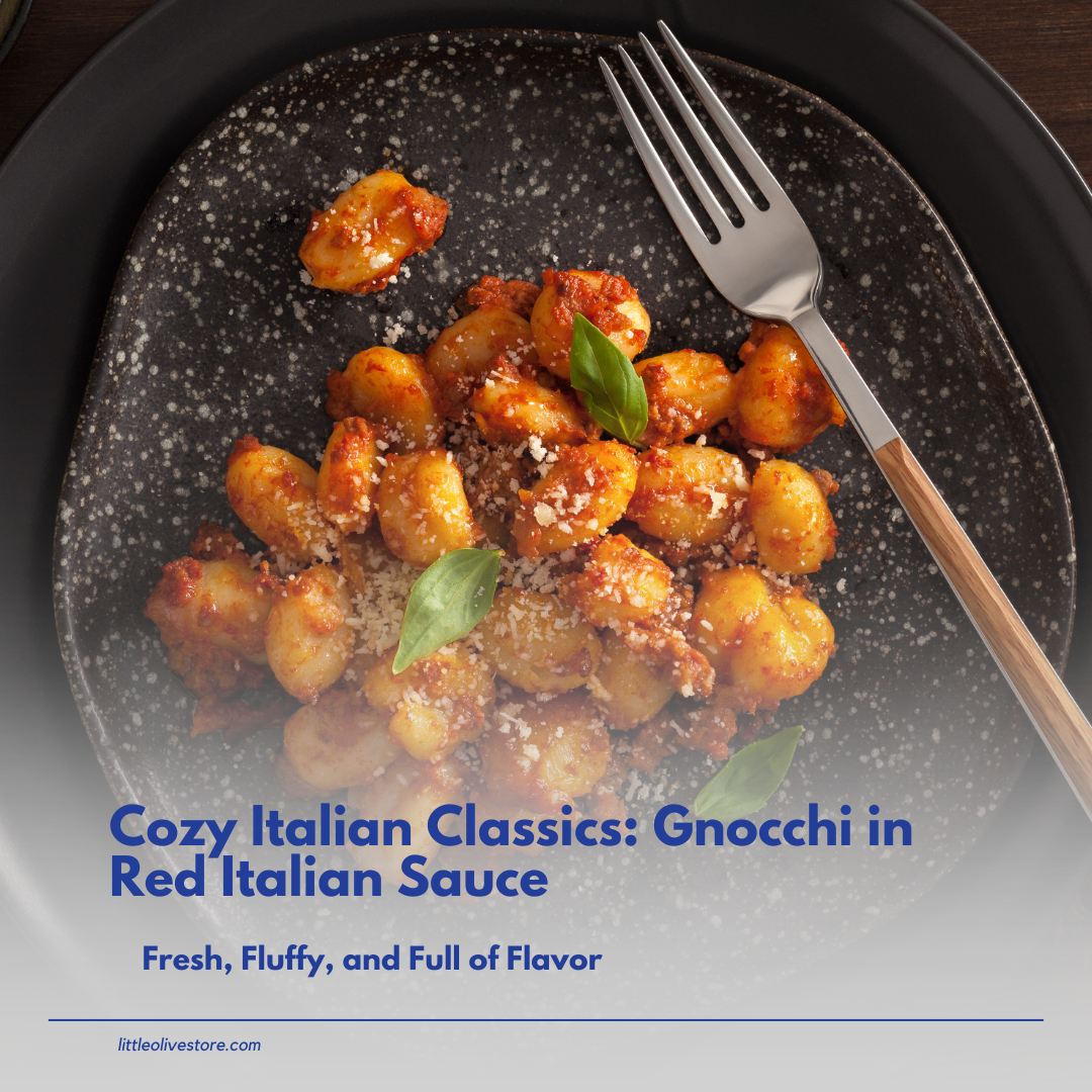 Cozy Italian Classics: Gnocchi in Red Italian Sauce