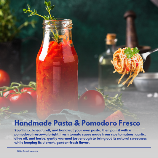 Cozy Italian Classics: Fresh Pasta & Pomodoro Fresco