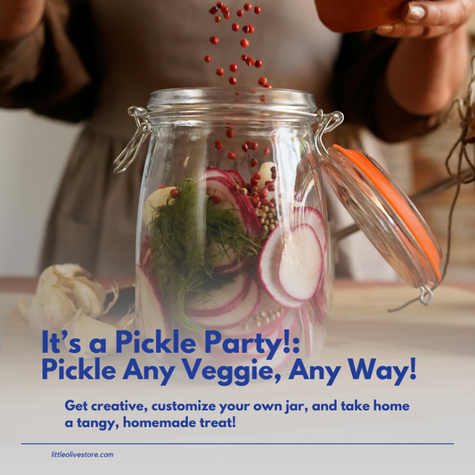 Pickle Party: Pickle Your Way to Flavor - Saturday at 3 -
