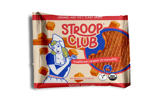 Organic and Plant-Based Stroopwafel 2-pack