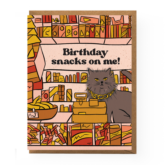 Bodega Cat Birthday Card