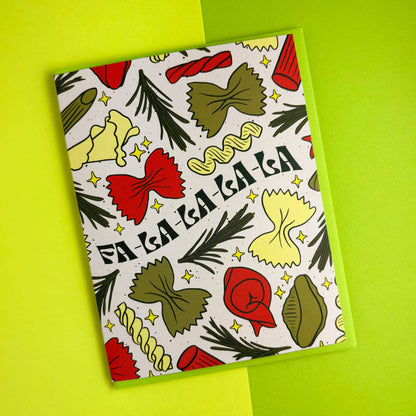 Pasta Holiday Card