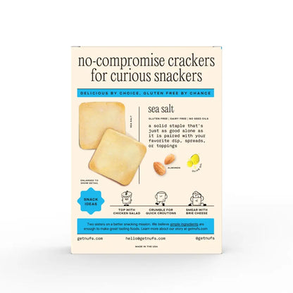 Sea Salt Gluten-Free & Seed Oil Free Crackers