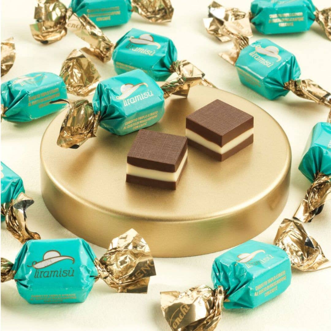 Tiramisu 3 Layered Chocolate Pieces - Italian Gourmet