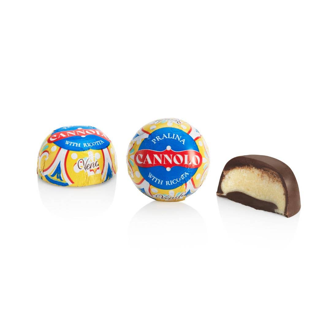 Cannoli Inspired Ricotta Filled Chocolate - Italian Gourmet