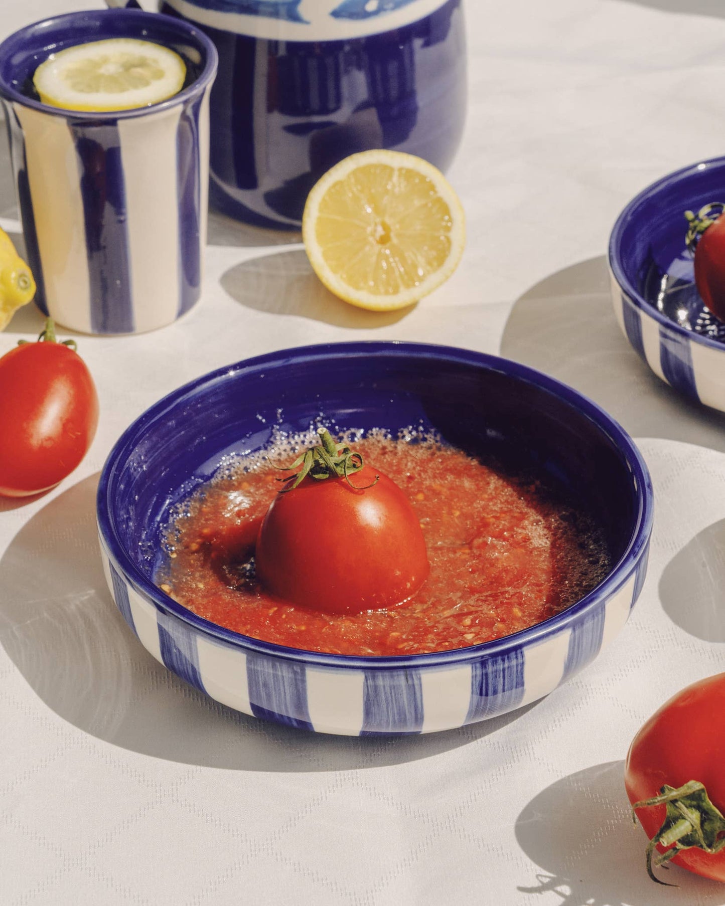 Garlic Grater Plate - Large Ceramic - Costa Azul