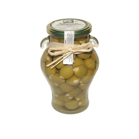 Spanish Manzanilla Olives - Stuffed w/Almond