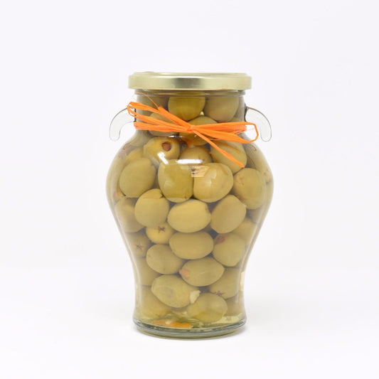 Spanish Manzanilla Olives Stuffed with Orange